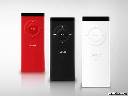 Иконки - Apple Remote PSD файл