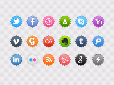 Иконки - Social icons