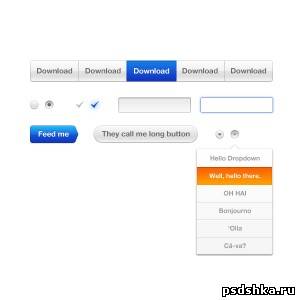 Web элементы - THE FREEBIEZ