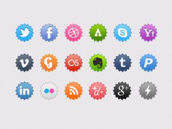 PSD исходники - Social icons