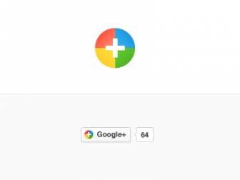 PSD исходники - Google+ icon