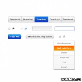PSD исходники - THE FREEBIEZ