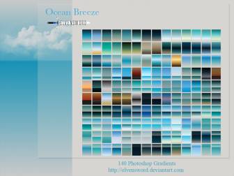 Стили и градиенты - Ocean Breeze