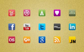 PSD исходники - Social Media Icons