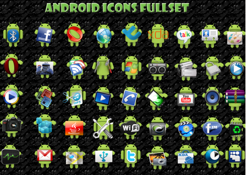 Иконки - Иконки Android